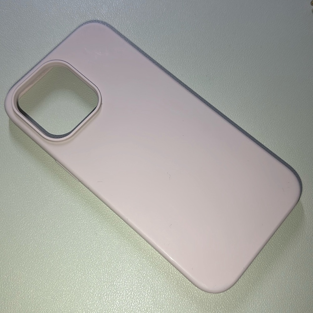 Baby Pink IPhone 14 Pro Max rubber case